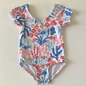 Baby swimsuit size 12 months 4th of July